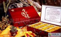 仿紅木金線蓮保健茶包裝木盒 竹木工藝中的高端養(yǎng)生美學(xué)